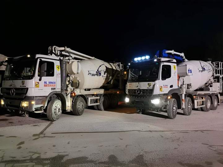 Logistique bétonnière Auvergne-Rhône-Alpes