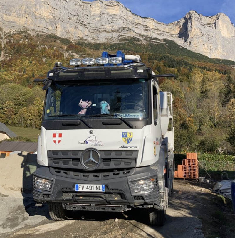 Transport matériaux, Auvergne-Rhône-Alpes