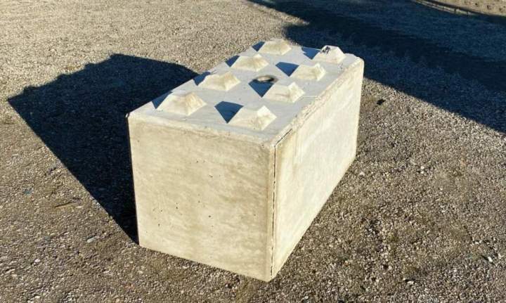 Bloc de béton à Chambéry