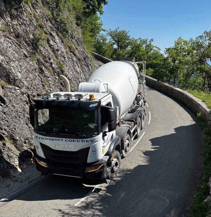 Transport béton Auvergne-Rhône-Alpes