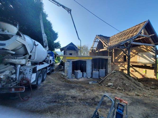 Transport et livraison beton 
